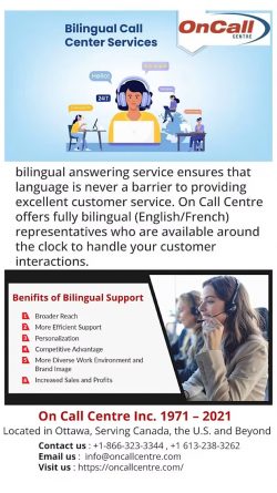 Bilingual Answering Service in Ottawa