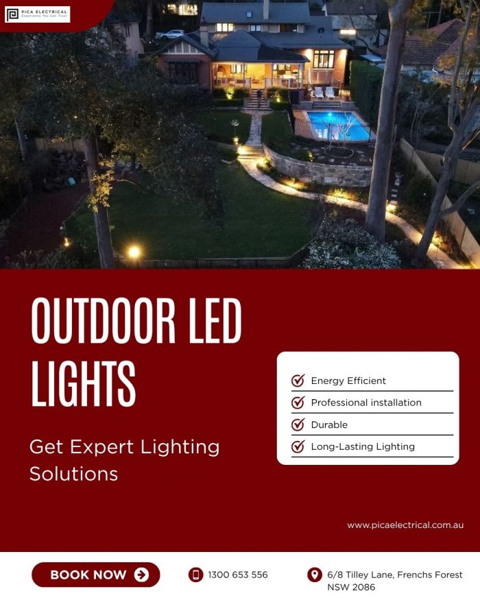 Premium Outdoor LED Lights Installation