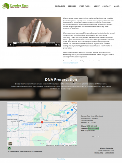 Preserve Genetic Material for Future