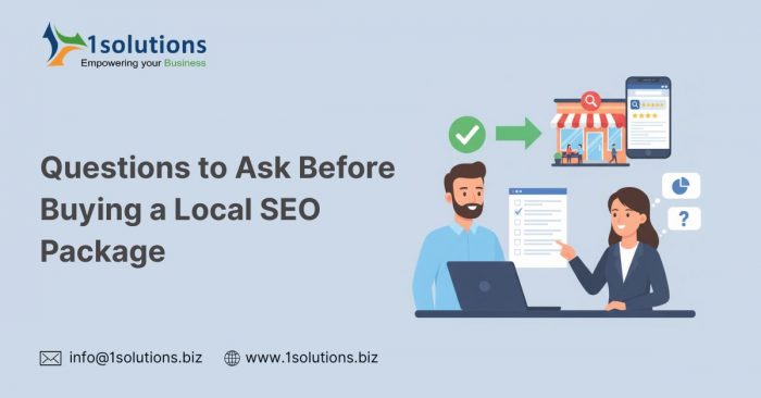 Questions to Ask Before Buying a Local SEO Package