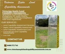 Septic Land Capability Assessments in Victoria | Victorian Septic Land Capability Assessments