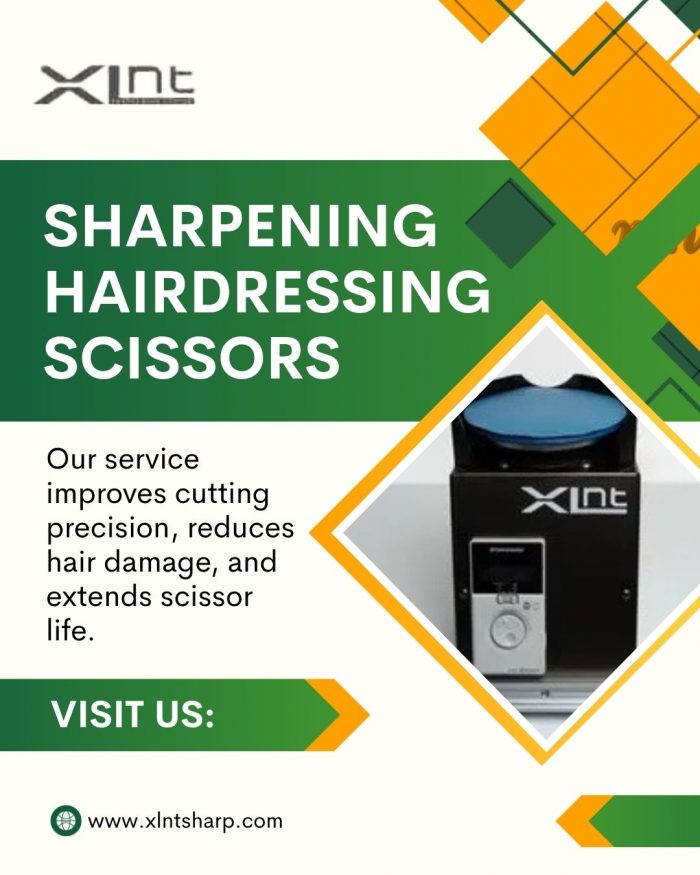 Sharpening Hairdressing Scissors XLnt Sharpening System