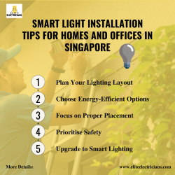 Smart Light Installation Tips for Homes and Offices in Singapore