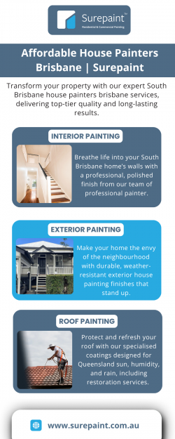 Affordable House Painters South Brisbane | Surepaint