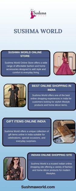 Sushma World Online Store for Fashion and Home Décor