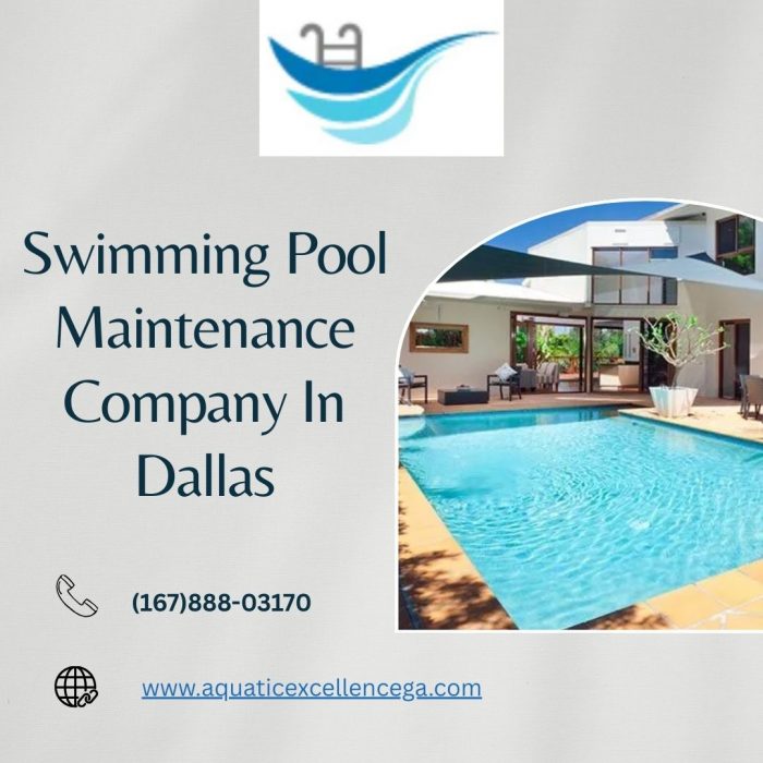 Swimming Pool Maintenance Company In Dallas