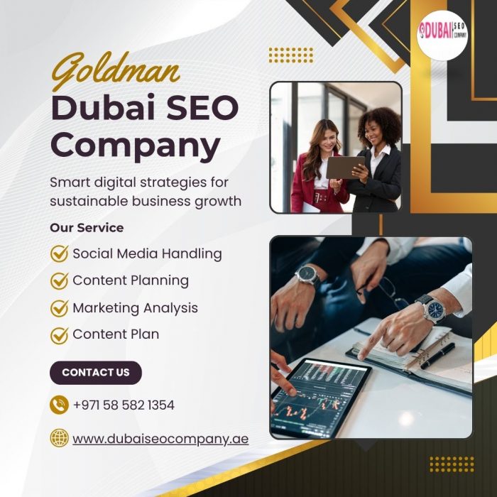 Top SEO Company Dubai for High Rankings & Leads | Goldman Dubai SEO Company