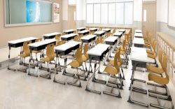 What customization options can a school furniture manufacturer offer to meet unique classroom needs?
