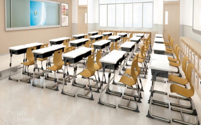 What customization options can a school furniture manufacturer offer to meet unique classroom needs?