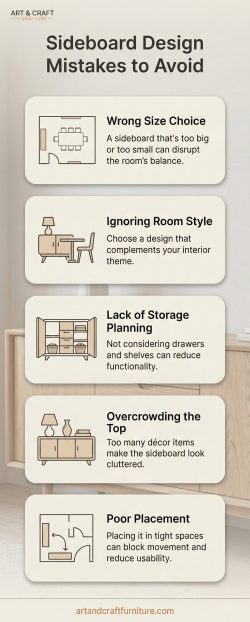 Wooden Sideboard: 5 Design Mistakes to Avoid