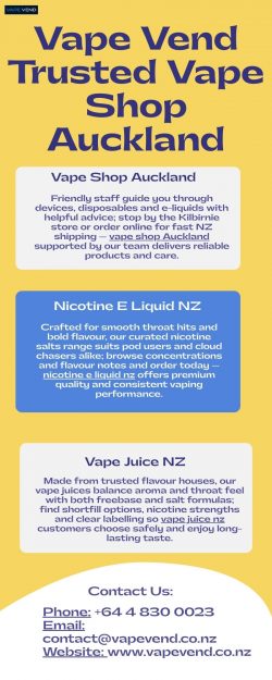 Vape Vend Trusted Vape Shop Auckland