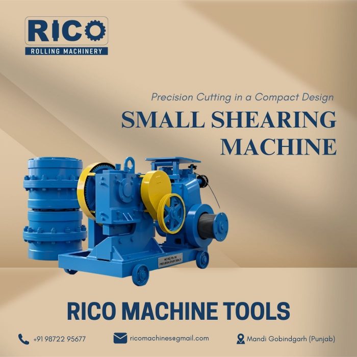 Shearing Machine Manufacturer in Punjab | Rolling Mill Machines