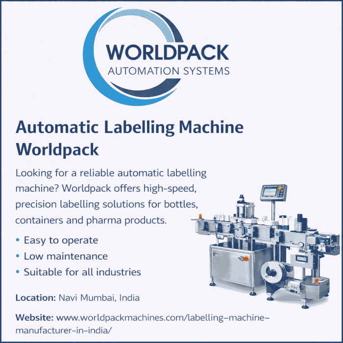 Automatic Labelling Machine – Worldpack