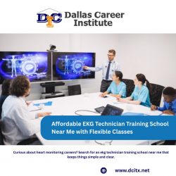Affordable EKG Technician Training School Near Me with Flexible Classes