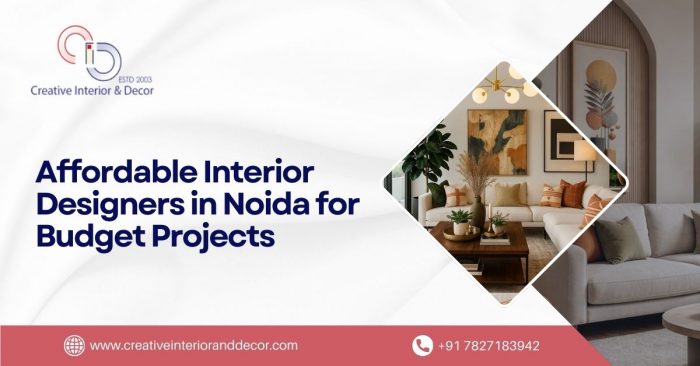 Affordable Interior Designer in Noida for Stylish Interiors