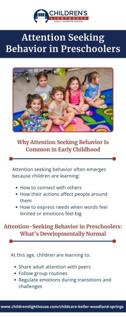Attention Seeking Behavior in Preschoolers