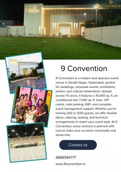 Best Convention Center in Sanath Nagar Hyderabad