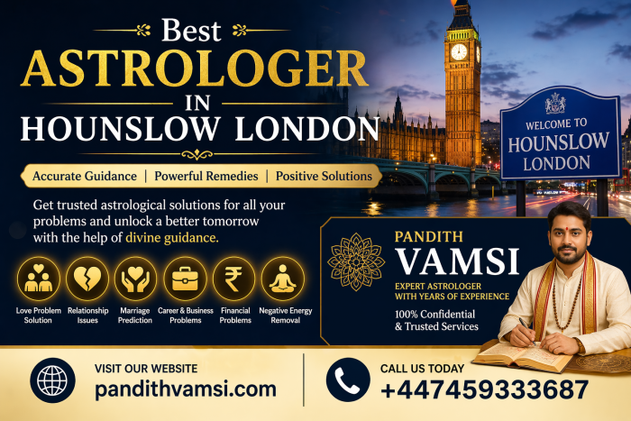Best Astrologer in Hounslow London – Pandit Vamshi Horoscope & Spiritual Guidance Expert