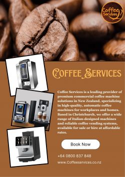 Easy Coffee Machine Hire in Tauranga for Offices, Events and Businesses