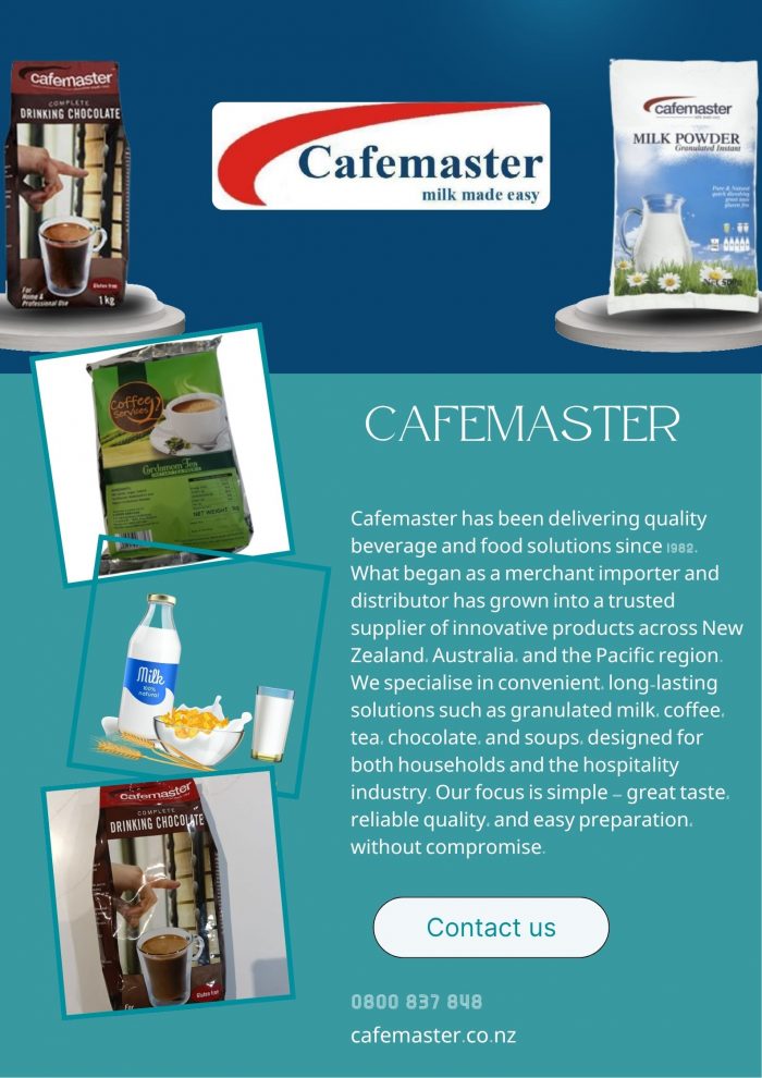 Instant Black Tea Powder – Quick & Flavorful by Cafemaster
