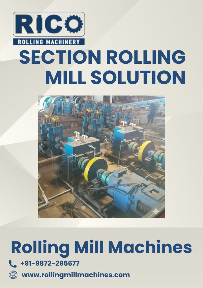 Advanced Section Rolling Mill Solution by Rolling Mill Machines