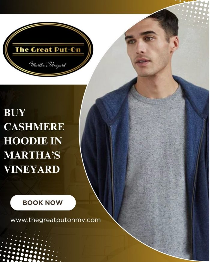 Buy Cashmere Hoodie In Martha’s Vineyard