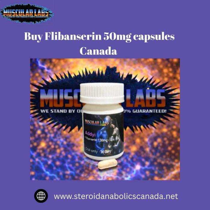 Buy Flibanserin 50mg capsules Canada