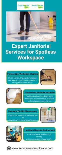 Expert Janitorial Services for Spotless Workspace