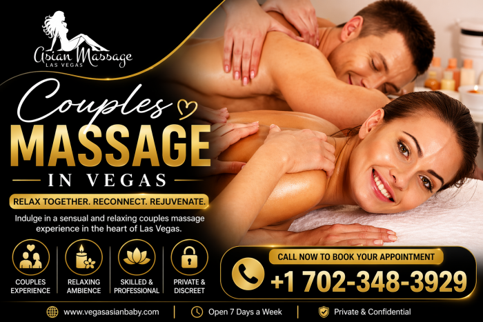 Best couples massage in vegas for stress relief and comfort