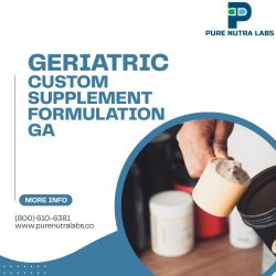 Custom Supplement Formulation GA