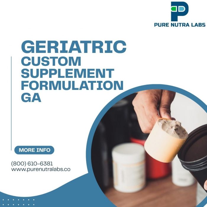 Custom Supplement Formulation GA