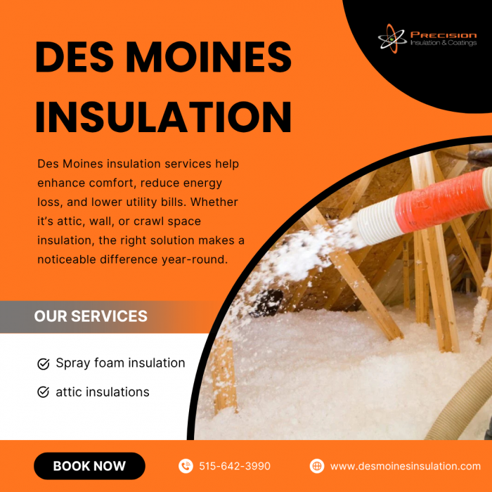 Improve Your Home with Des Moines Insulation Solutions