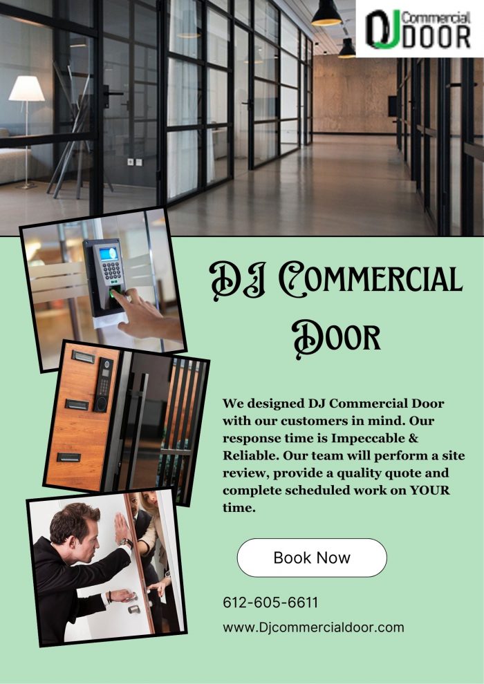 Commercial Exit Doors | DJ Commercial Door