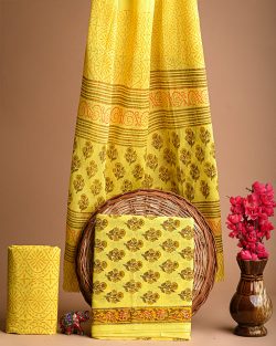 Buy Stylish Hand-Printed Cotton Suits Sets Collection for Women
