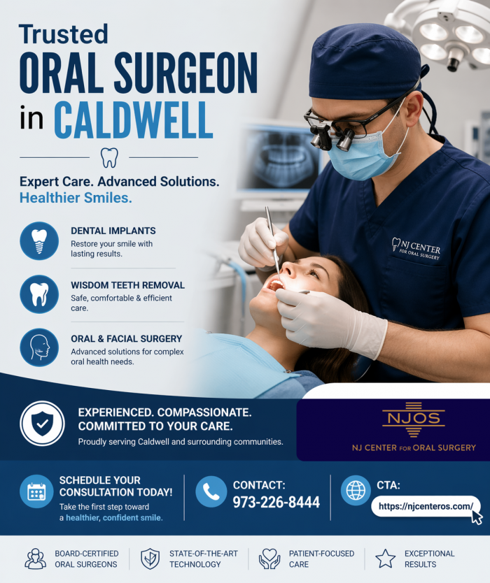 Expert Oral Surgeon in Caldwell for Comfortable, Trusted Care