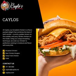 Caylos Broaster – Authentic American Style Crispy Chicken