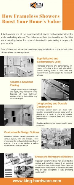 How Frameless Showers Boost Your Home’s Value