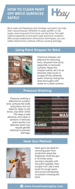 How to Clean Paint Off Brick Surfaces Safely