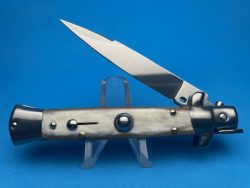Frank Beltrame 8” Blonde Horn Swedge Switchblade