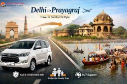 Premium Comfort: Innova Crysta on Rent in Delhi for Delhi to Prayagraj Journeys