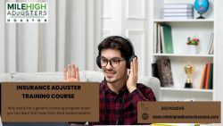 Insurance Adjuster Training Course