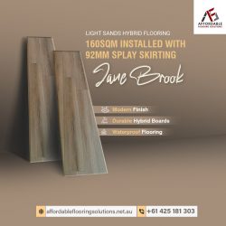 Light Sands Hybrid Flooring in Perth