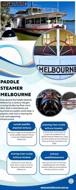 Echuca Paddle Steamer Tickets Online | Paddle Steamer Melbourne