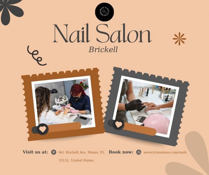 Nail Salon Brickell, Miami, at Trini Nails Brickell Care