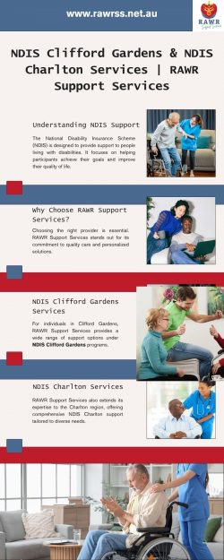 NDIS Clifford Gardens & NDIS Charlton Services | RAWR Support Services