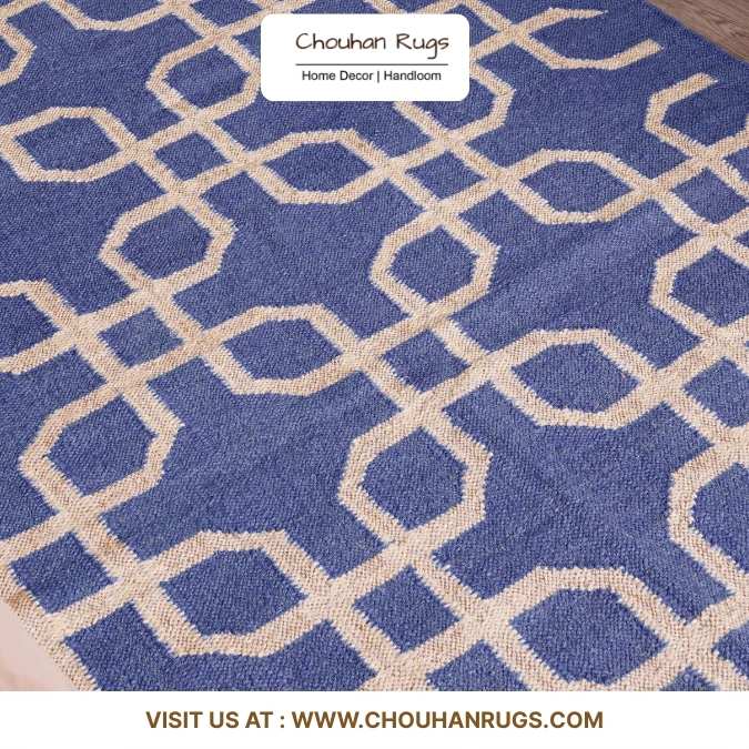 Upgrade your interior with our elegant handcrafted jute carpets