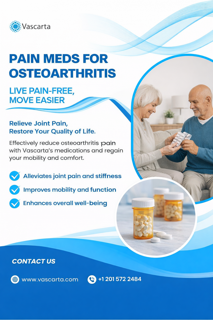 Pain Meds for Osteoarthritis Vascarta Inc