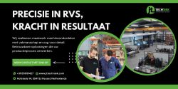 RVS Machineonderdelen met Precisie Gelast en Samengesteld