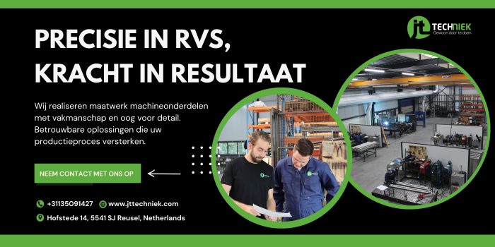 RVS Machineonderdelen met Precisie Gelast en Samengesteld