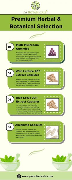 Premium Herbal & Botanical Selection